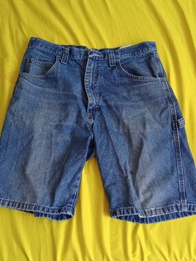 Wrangler Blue Denim Men's Jean Shorts